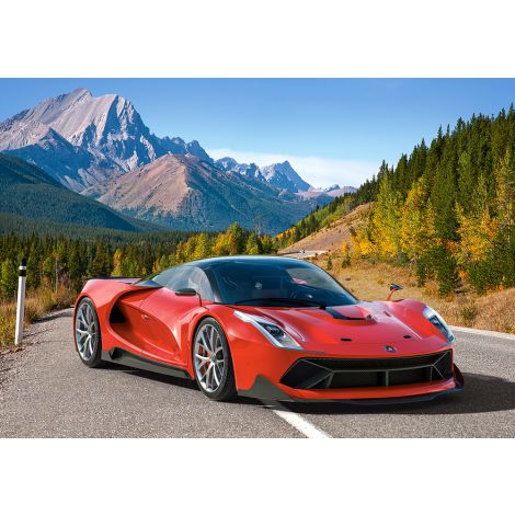 Puzzle Castorland 500el Ferrari czerwone - 2